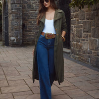 Zavia Denim Trench Coat