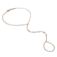 Diamond Hand Chain Bracelet