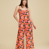 Lani Jumpsuit in Ruby