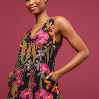 Orchid Wide Leg Linen Jumpsuit