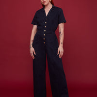 Midnight Denim Jumpsuit