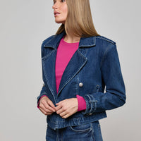 Maddox Denim Trench Coat