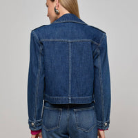 Maddox Denim Trench Coat