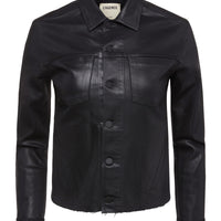 Janelle Coated Denim Jacket