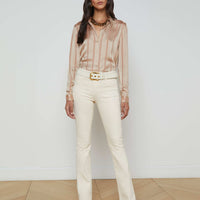 Selma Coated Bootcut Jean