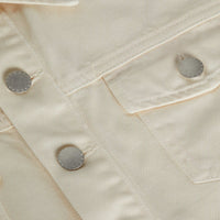 Koda Coated Cropped Denim Jacket