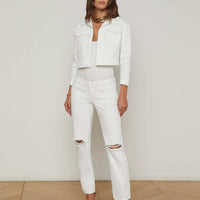 Koda Cropped Denim Jacket