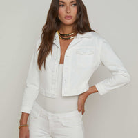 Koda Cropped Denim Jacket