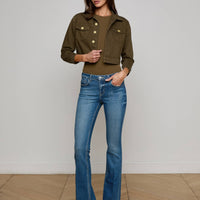 Koda Cropped Denim Jacket