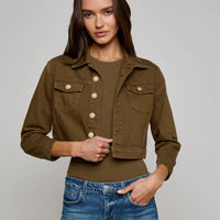 Koda Cropped Denim Jacket