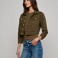 Koda Cropped Denim Jacket