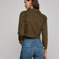 Koda Cropped Denim Jacket