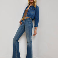 Koda Cropped Denim Jacket