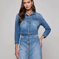 Koda Cropped Denim Jacket