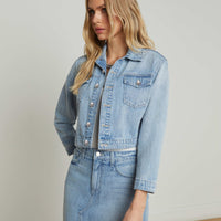 Koda Cropped Denim Jacket