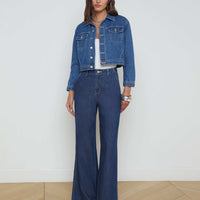Koda Cropped Denim Jacket