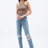 DR. DENIM - Nora - Canyon Sky Dirt Ripped