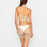 Bianca Mini Skirt - Ivory