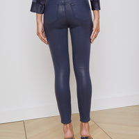 Margot Coated Cropped Skinny Jean