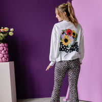 Leopard Flare Pants - Brown