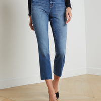 Sada Slim-Leg Cropped Jean