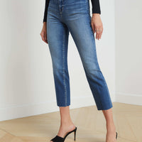 Sada Slim-Leg Cropped Jean