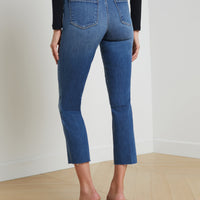 Sada Slim-Leg Cropped Jean
