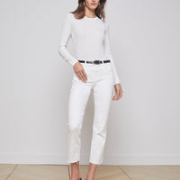 Sada Slim-Leg Cropped Jean