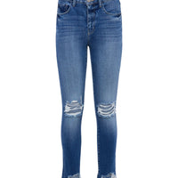 High Line Distressed Skinny Jean