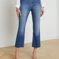Kendra Cropped Flare Jean