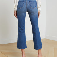 Kendra Cropped Flare Jean