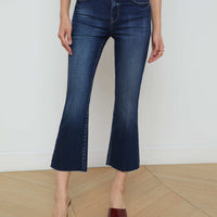 Kendra Cropped Flare Jean