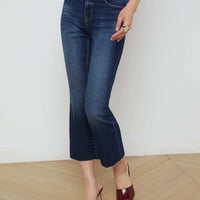 Kendra Cropped Flare Jean