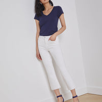 Kendra Cropped Flare Jean