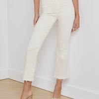 Kendra Cropped Flare Jean