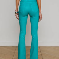 Marty Coated Flare Jean