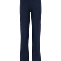 Clayton Coated Wide-Leg Jean