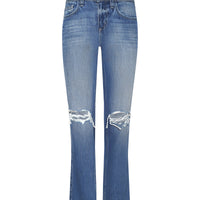 Nevia Slouchy Straight-Leg Jean