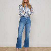 Tati Cropped Micro Boot Jean