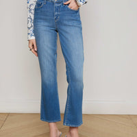 Tati Cropped Micro Boot Jean