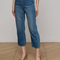June Cropped Stovepipe Jean