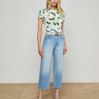 June Cropped Stovepipe Jean