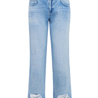 Blaine Cropped Stovepipe Jean