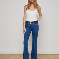 Lenora Low-Rise Flare Jean