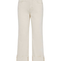 Leighton Cropped Cuffed Jean