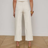 Leighton Cropped Cuffed Jean