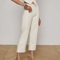 Leighton Cropped Cuffed Jean