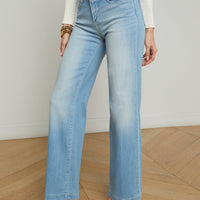 Joanne Low-Rise Wide-Leg Jean