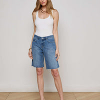 Elise Denim Bermuda Short