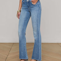 Cara Low-Rise Bootcut Jean